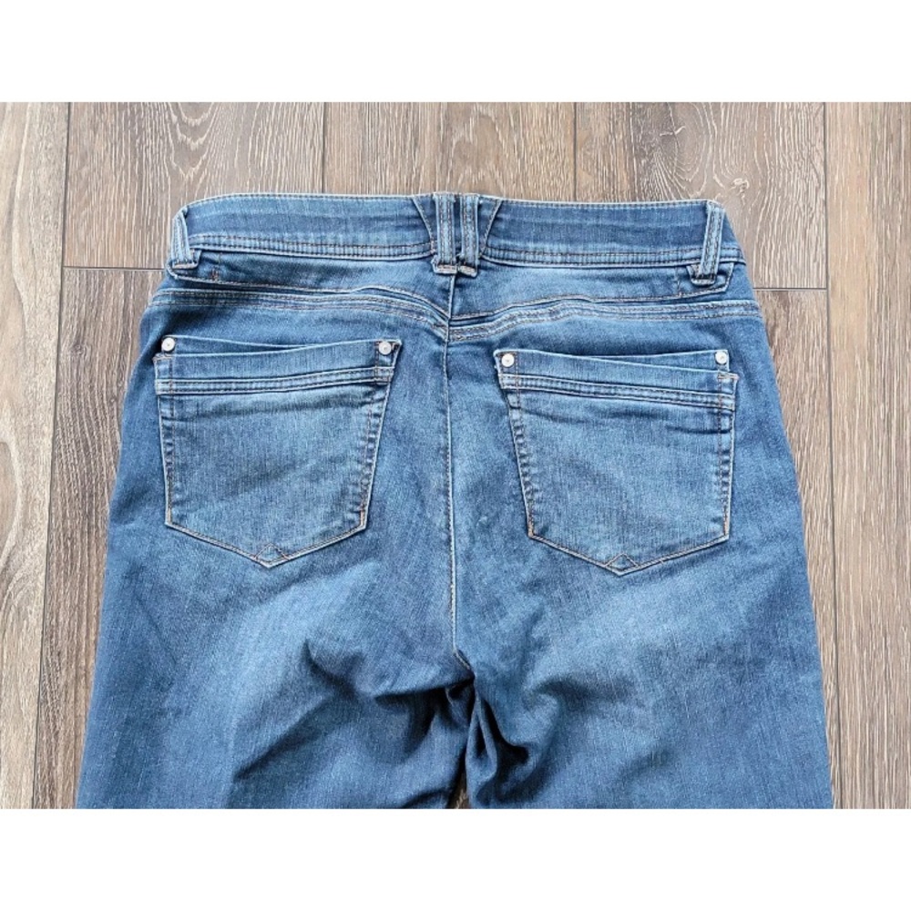 Democracy "Ab" Technology Women's 6 Pocket Blue Jeans Stretch Size 8 - Picture 4 of 11